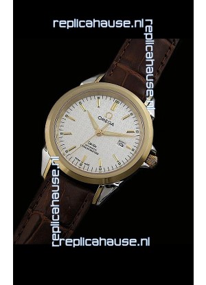 Omega Deville Escapement Mechanical Watch in White Dial