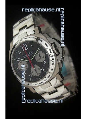 Panerai Luminor Chronograph Swiss Watch 