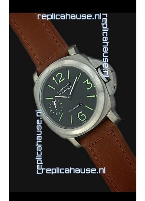 Panerai luminor marina Titanium Casing Swiss Watch