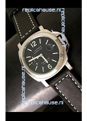 Panerai Luminor Marina Swiss Automatic Watch in Black Dial