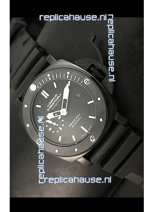Panerai Luminor Submersible PAM389 Japanese Replica Watch FULL PVD