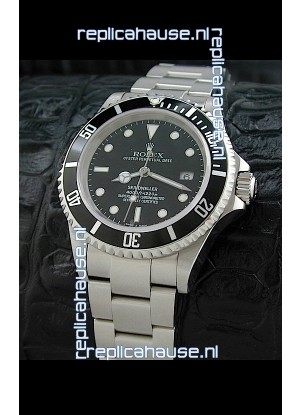 Rolex Sea-Dweller Swiss Replica Watch in Black Dial