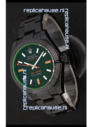 Rolex Pro-Hunter Milgauss Swiss Replica PVD Watch