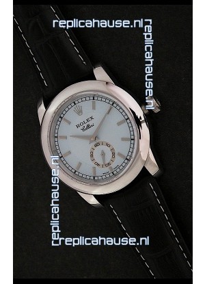 Rolex Cellini Japanese Replica Silver Watch