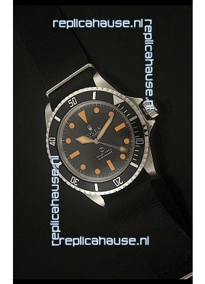 Rolex Vintage Submariner Swiss Replica Watch in Orange Markers