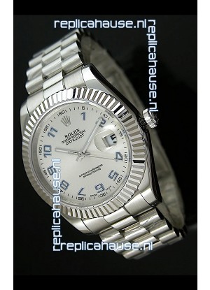 Rolex Replica Datejust Mens Swiss Watch in Arabic Numerals Dial - 41MM
