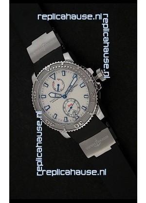 Ulysse Nardin Maxi Marine Diver Swiss Watch in White Dial