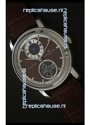 Vacheron Constantin Malte Tourbillon Japanese Watch in Brown Dial