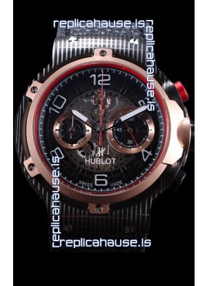 Hublot Classic Fusion GT King Gold Swiss Replica Watch 