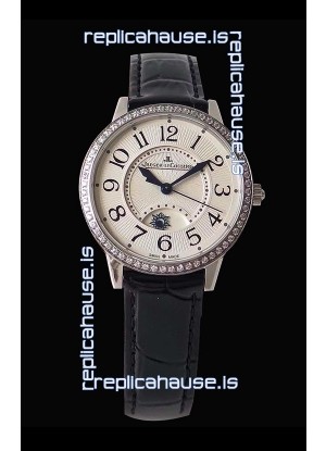 Jaeger-LeCoultre Rendez-Vous Steel Night & Day Medium 1:1 Mirror Swiss Watch 