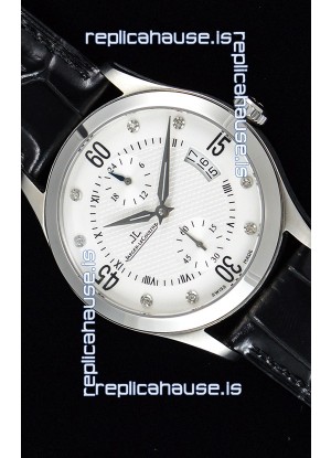 Jaeger LeCoultre Master Control Stainless Steel Swiss Replica Watch 