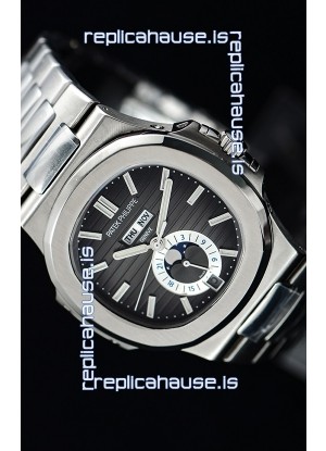 Patek Philippe Nautilus 5726A 1:1 Mirror Swiss Watch Grey Dial