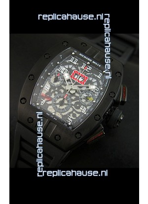 Richard Mille RM011 Filipe Massa Edition PVD Casing Swiss Replica Watch