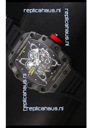Richard Mille RM35-01 Rafael Nadal Edition Swiss Replica Watch in Black Indexes