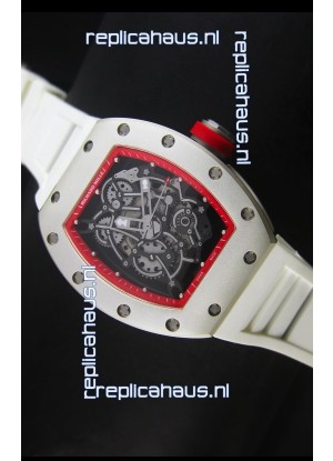 Richard Mille RM055 Bubba Watson Swiss Replica Watch in White