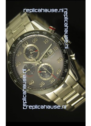 Tag Heuer Carrera Calibre 1887 Grey Dial Watch - 1:1 Mirror Replica 