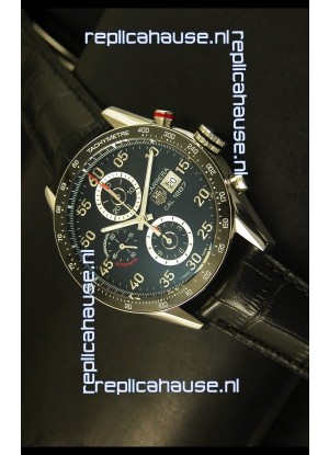 Tag Heuer Carrera Calibre 1887 Black Dial Watch - 1:1 Mirror Replica 