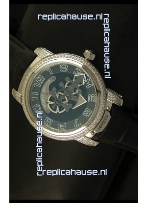 Ulysse Nardin Dual Escapement Japanese Watch in Grey Dial