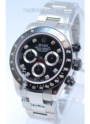 Rolex Project X Daytona Limited Edition Series II Cosmograph MonoBloc Cerachrom Swiss Watch in Diamond Markers