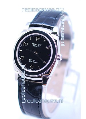 Rolex Cellini Cestello Ladies Swiss Watch All Black
