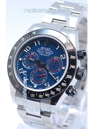 Rolex Project X Daytona Limited Edition Series II Cosmograph MonoBloc Cerachrom Swiss Watch in Blue Dial