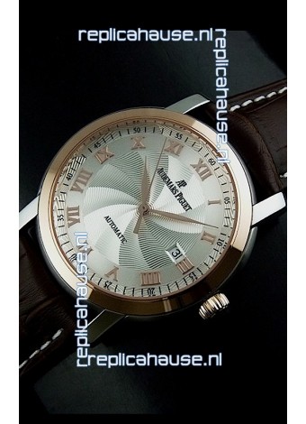 Audemars Piguet Jules Audemars Swiss Watch in Silver Dial