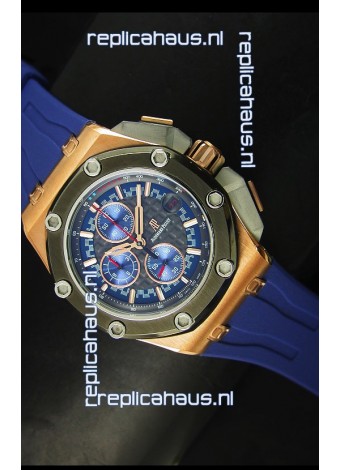 Audemars Piguet Royal Oak Offshore Michael Schumacher Rose Gold Ceramic Bezel