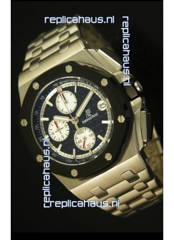 Audemars Piguet Royal Oak Offshore Watch in Black Dial - Steel Case