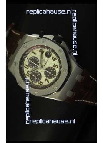 Audemars Piguet Royal Oak Offshore White Safari Edition - 1:1 Mirror Replica Watch