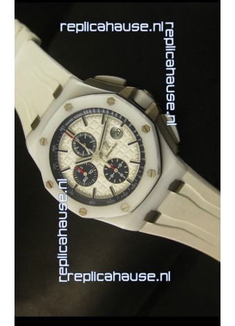 Audemars Piguet Royal Oak Offshore White Ceramic 1:1 Mirror Ultimate Edition