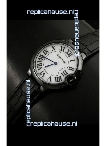 Cartier Ballon de Ladies Replica Watch in White Dial