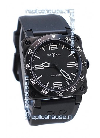 Bell and Ross BR 03 Type Aviation Carbon Swiss Automatic Watch