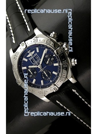 Breitling Blackbird Swiss Replica Watch in Blue Dial - Mirror Replica Watch