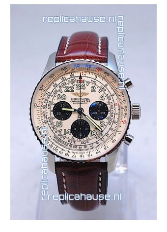 Breitling Navitimer Cosmonaute Swiss Replica Watch Steel Case