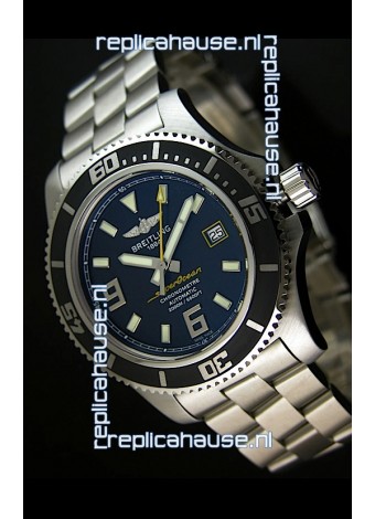 Breitling SuperOcean Abyss Swiss Replica Watch - 1:1 Mirror Replica - 44MM Yellow Markers