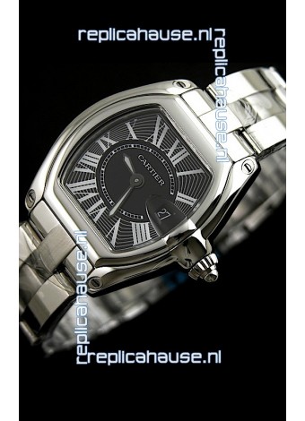 Cartier Roadster Ladies Watch - 1:1 Mirror Replica Watch in Pink Dial