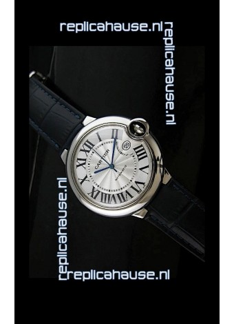 Cartier Balon de Swiss Replica Watch in White Dial