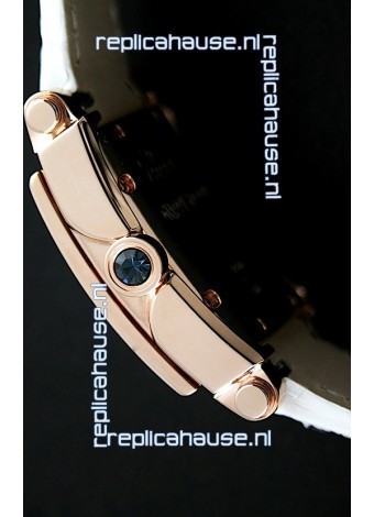 Chopard Happy Sport Swiss Replica Watch in Pink Strap