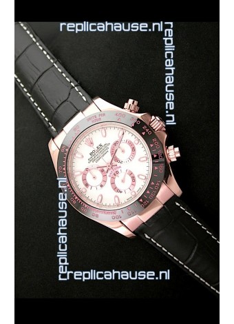 Rolex Oyster Daytona Cosmograph Swiss Replica Rose Gold Watch