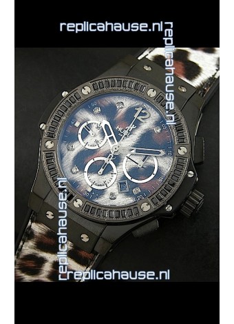 Hublot Big Bang Leopard PVD Swiss Replica Watch