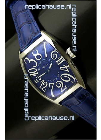 Franck Muller Casablanca Crazy Colors Edition Japanese Watch in Blue