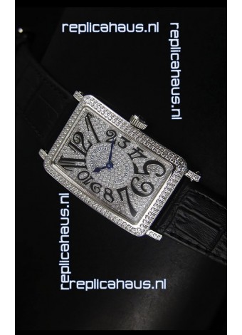 Franck Muller Master of Complications Long Island Ladies Watch in Stainless Steel 