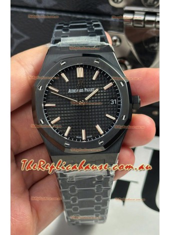 Audemars Piguet Royal Oak 15500 Black Ceramic Super Clone Replica Watch 