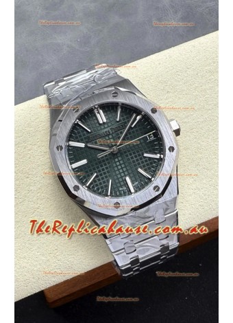 Audemars Piguet Royal Oak 15510ST 41MM Green Dial Super Clone Replica Watch