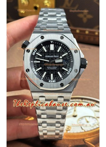 Audemars Piguet Royal Oak Offshore Diver 1:1 Mirror Swiss Replica Watch - Steel Strap
