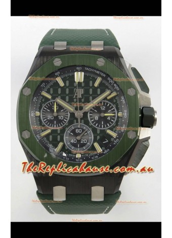 Audemars Piguet Super Clone Royal Oak Offshore Ceramic Casing Green Dial Watch 