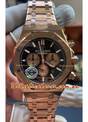 Audemars Piguet Super Clone Royal Oak Chronograph 26331OR Brown Dial Watch 