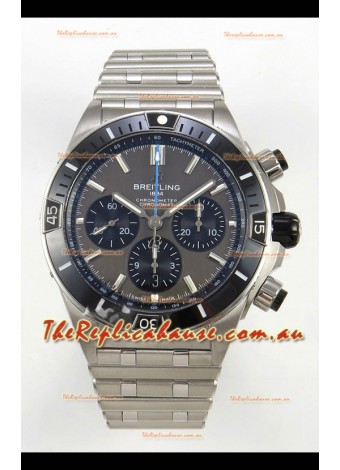 Breitling Chronomat Super Clone B01 42 Edition Swiss 904L Steel Watch Grey Dial 