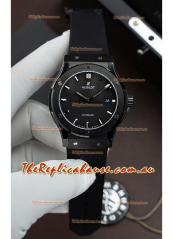 Hublot Classic Fusion Ceramic Casing Black Dial Super Clone Swiss Replica 42MM
