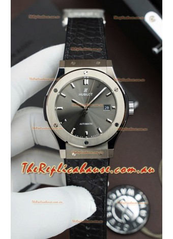 Hublot Super Clone Classic Fusion Titanium Grey Dial 42MM Watch